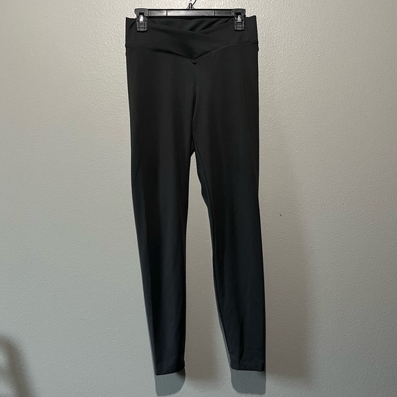 EXPRESS- Gray Sleek and Stretchy Leggings Size S - Picture 1 of 3